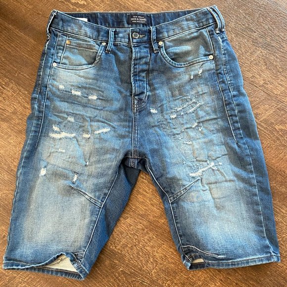 Jack + Jones Echo Long Shorts - Size 30 - Picture 2 of 11